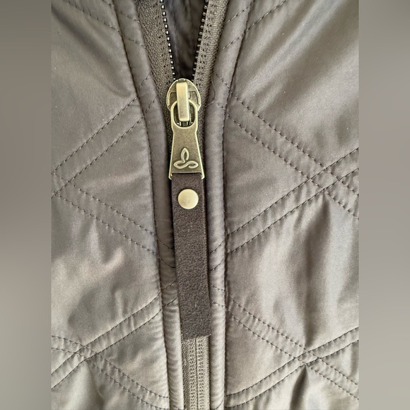 Prana Esla Charcoal Quilted Puffer Jacket *NEW WITH TAGS* - Picture 4 of 16